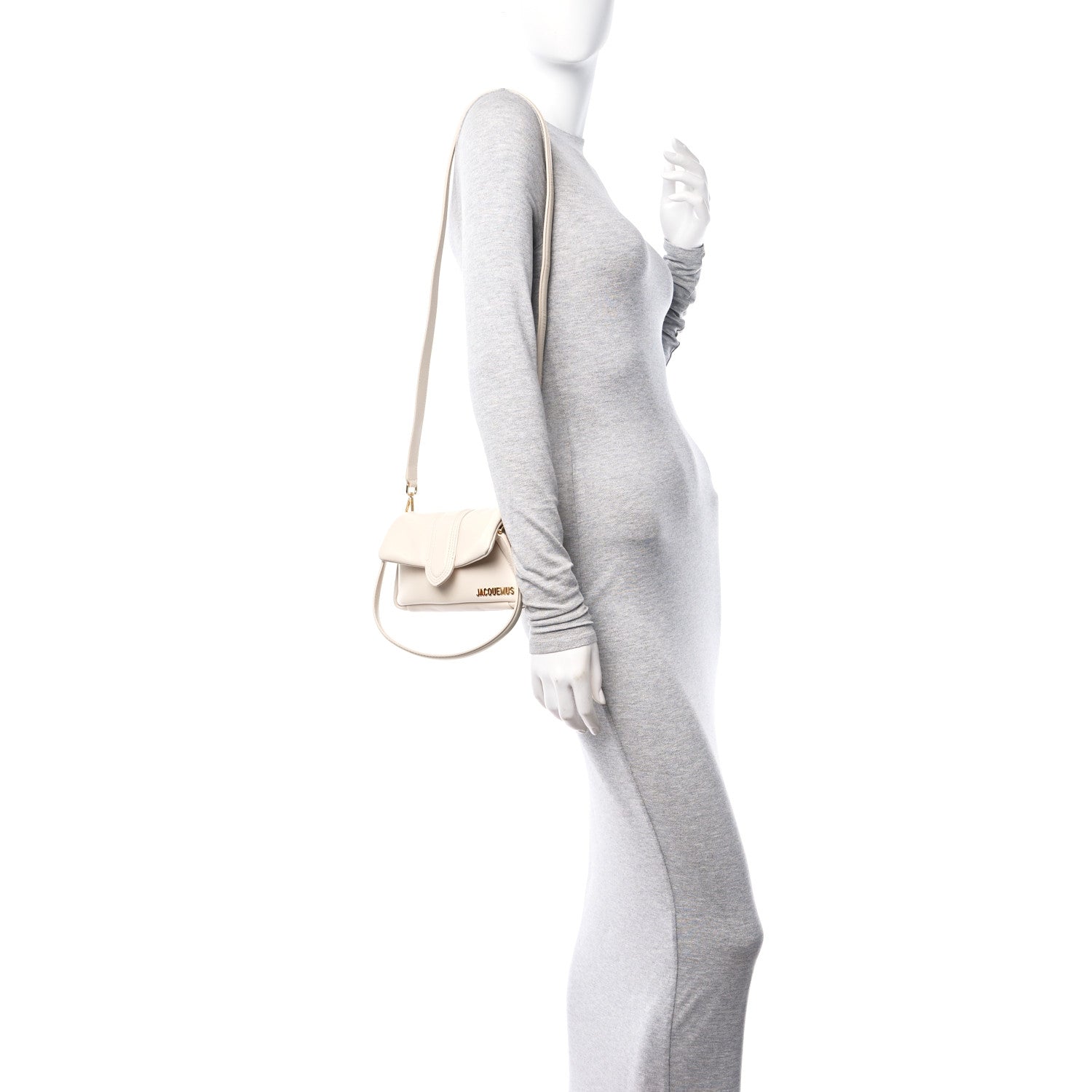 Jacquemus Padded Lambskin Le Petit Bambimou Light Beige 2 of 9