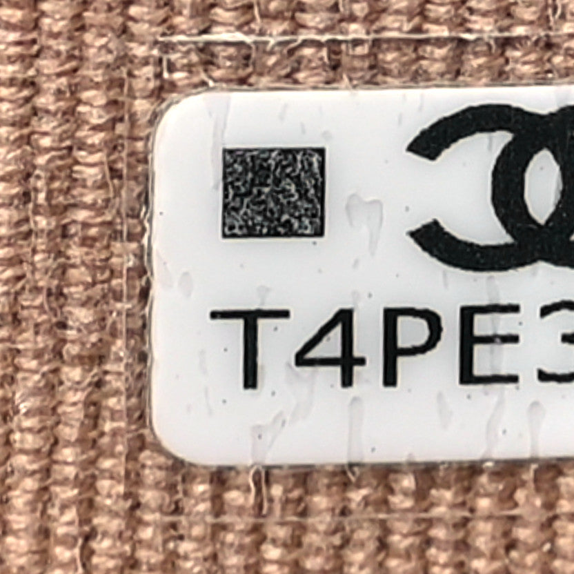 Chanel Caviar Quilted CC Zip Around Card Holder Beige 7 of 8