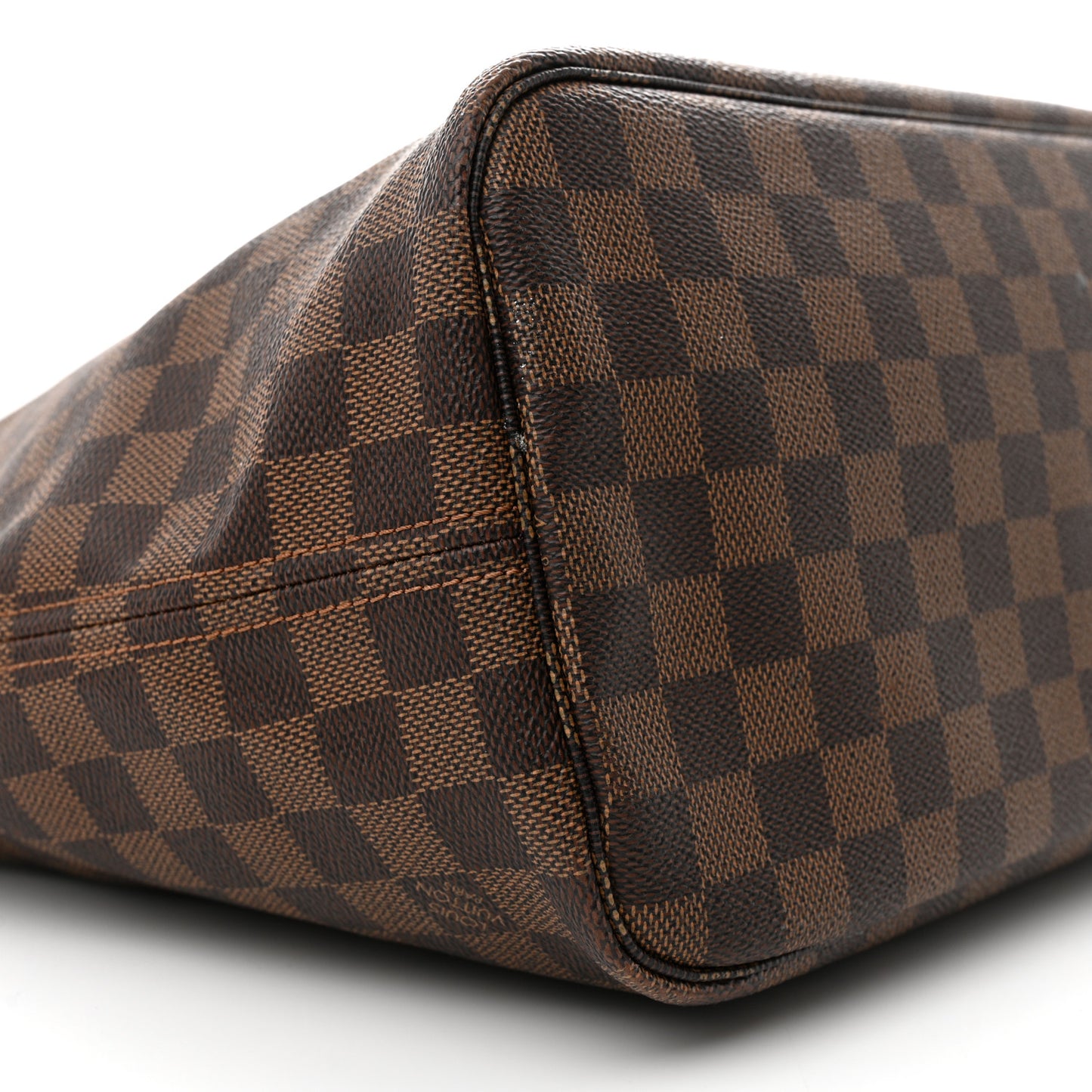 Damier Ebene Neo Neverfull MM Rose Ballerine