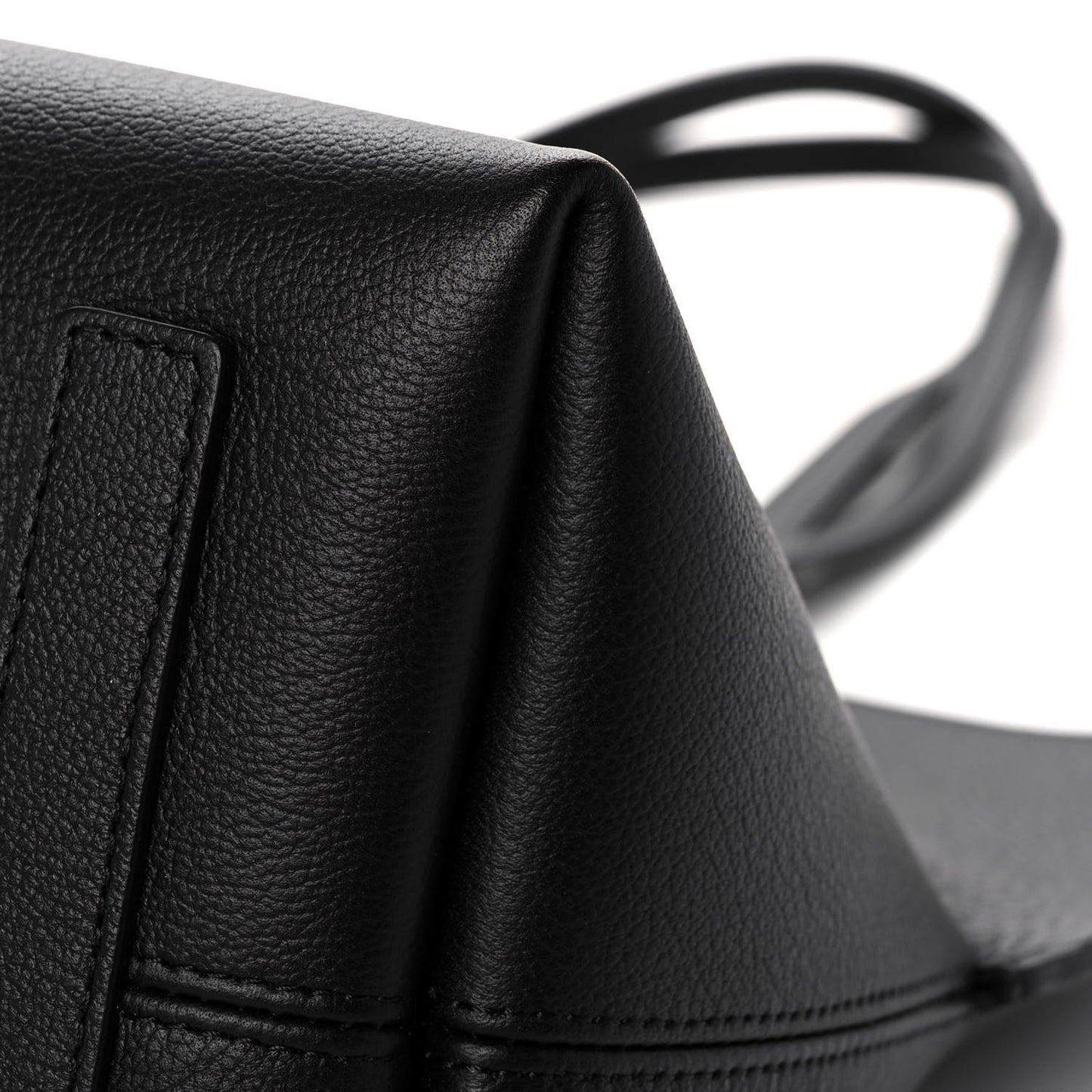 Calfskin Large Society Tote Black