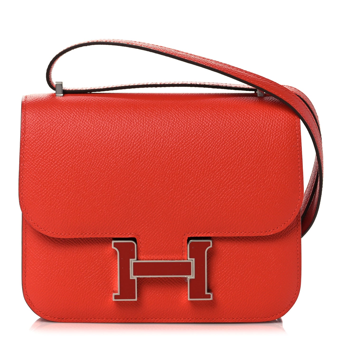 Epsom Enamel Constance 18 Capucine Sanguine