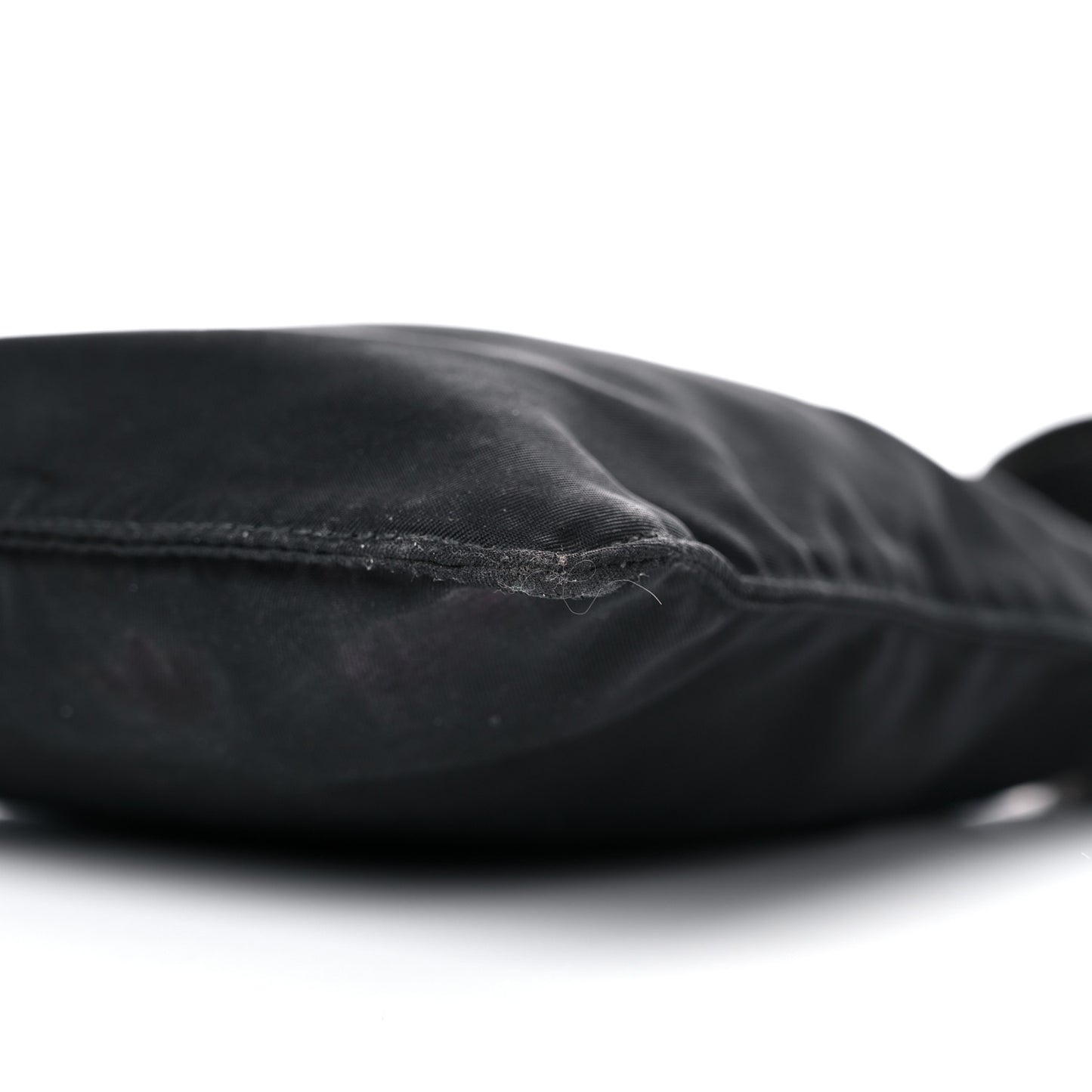 Nylon Vela Flat Messenger Bag Black
