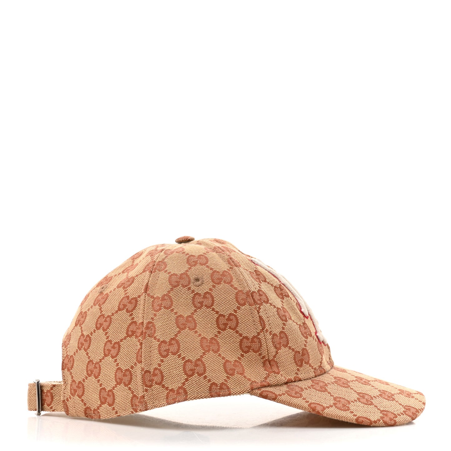 X MLB Monogram LA Dodgers Baseball Hat 57-61 Beige Ruggine