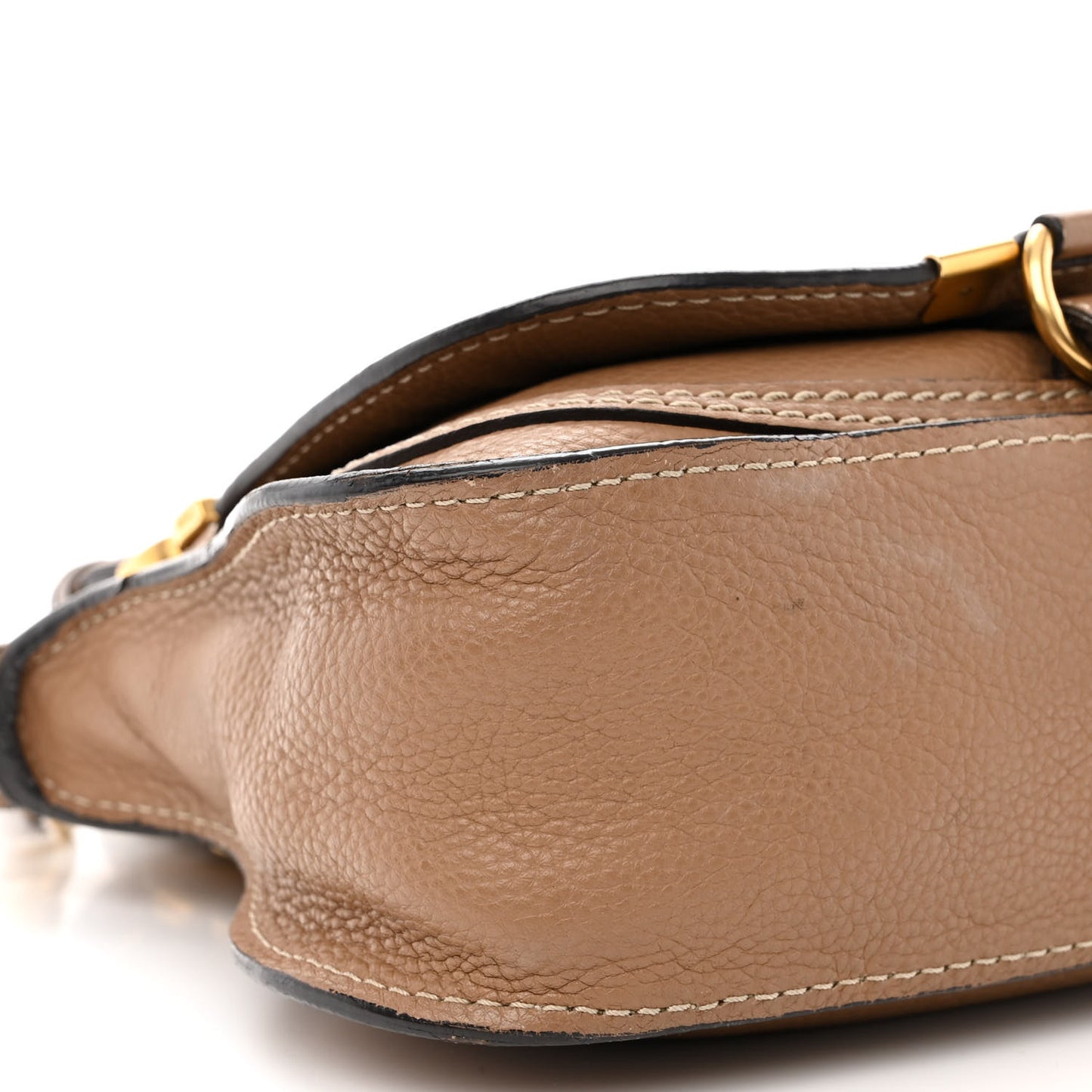 Calfskin Mini Marcie Satchel Nut