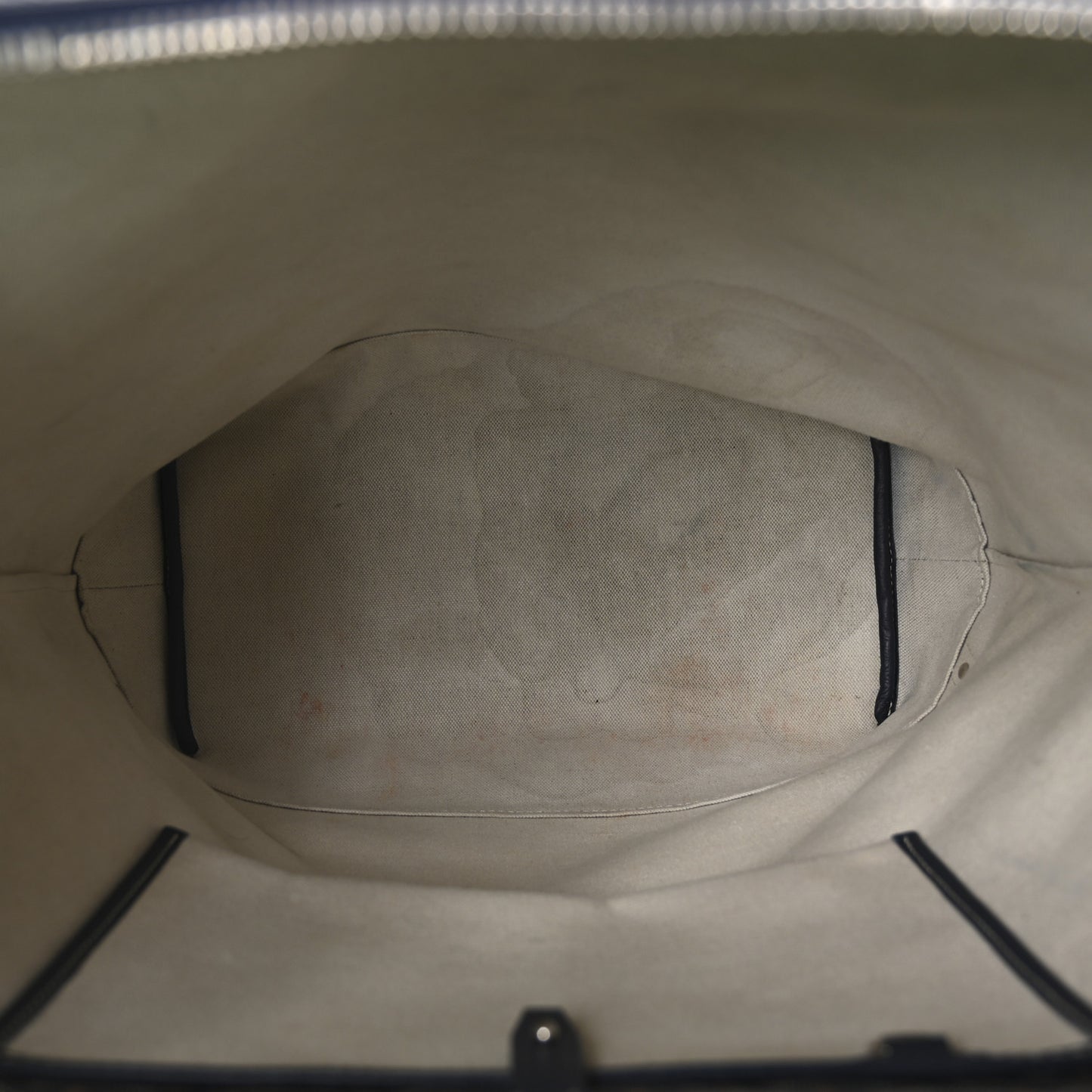 Goyardine Calfskin Cisalpin Backpack Navy Blue