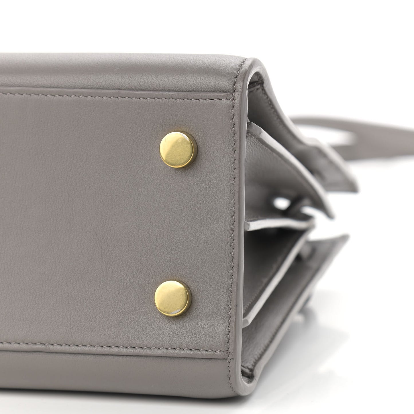 Calfskin Baby Sac de Jour Fog