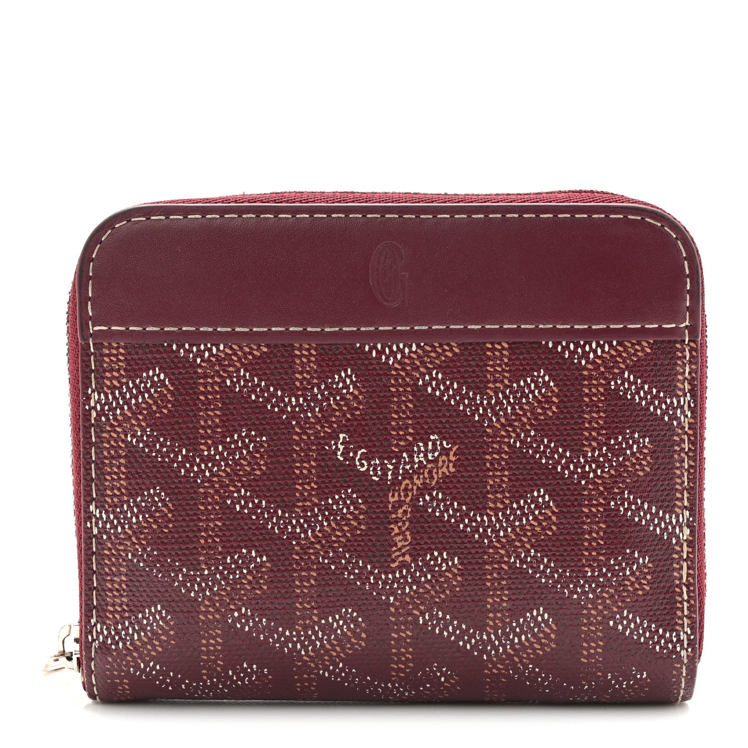 Goyard Goyardine Matignon PM Wallet Bordeaux 1851575 – FASHIONPHILE