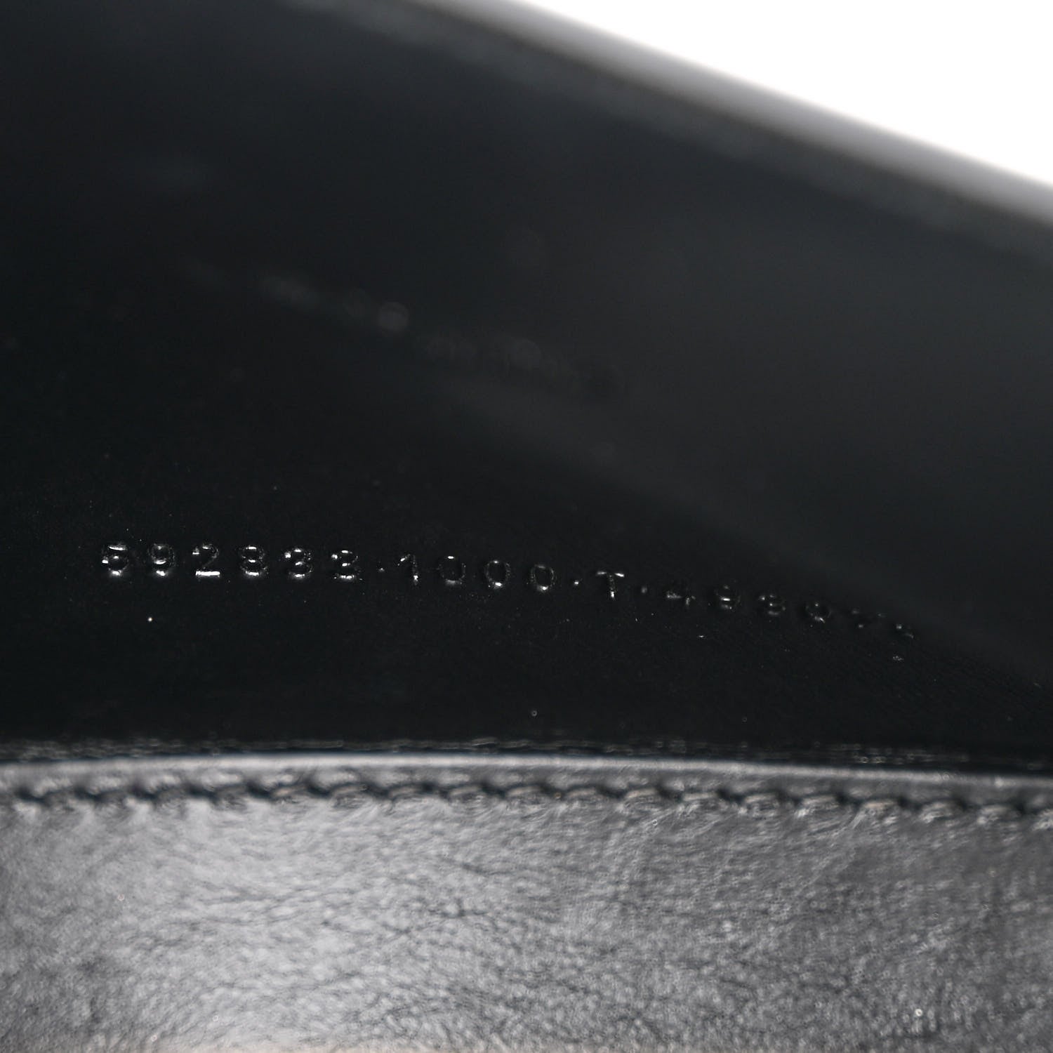 Balenciaga Shiny Box Calfskin Hourglass Top Handle Bag XS Black 8 of 15