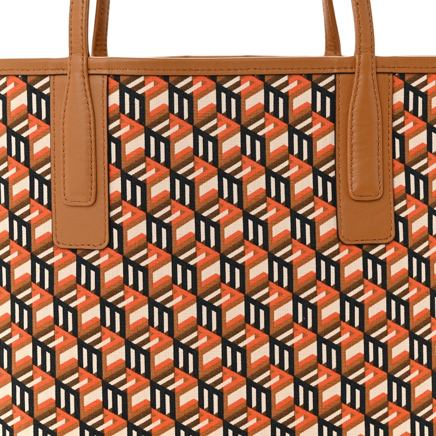 Visetos Small Liz Reversible Shopper Tote Cognac