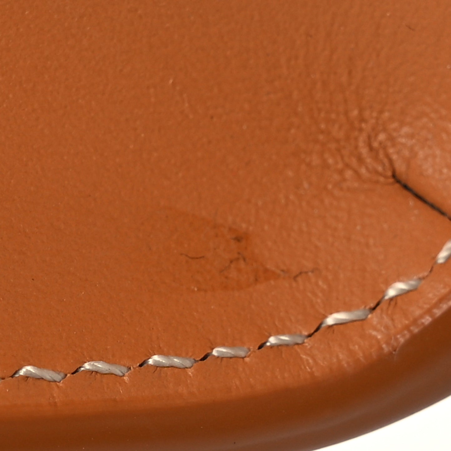 Canvas Calfskin Mini Vertical Cabas Natural Tan