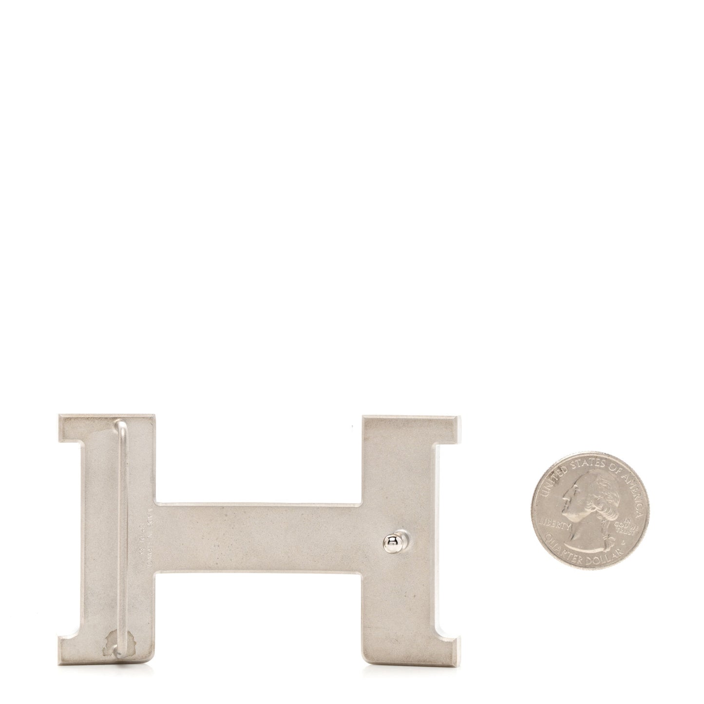 Brushed Palladium 42mm Constance Belt Buckle