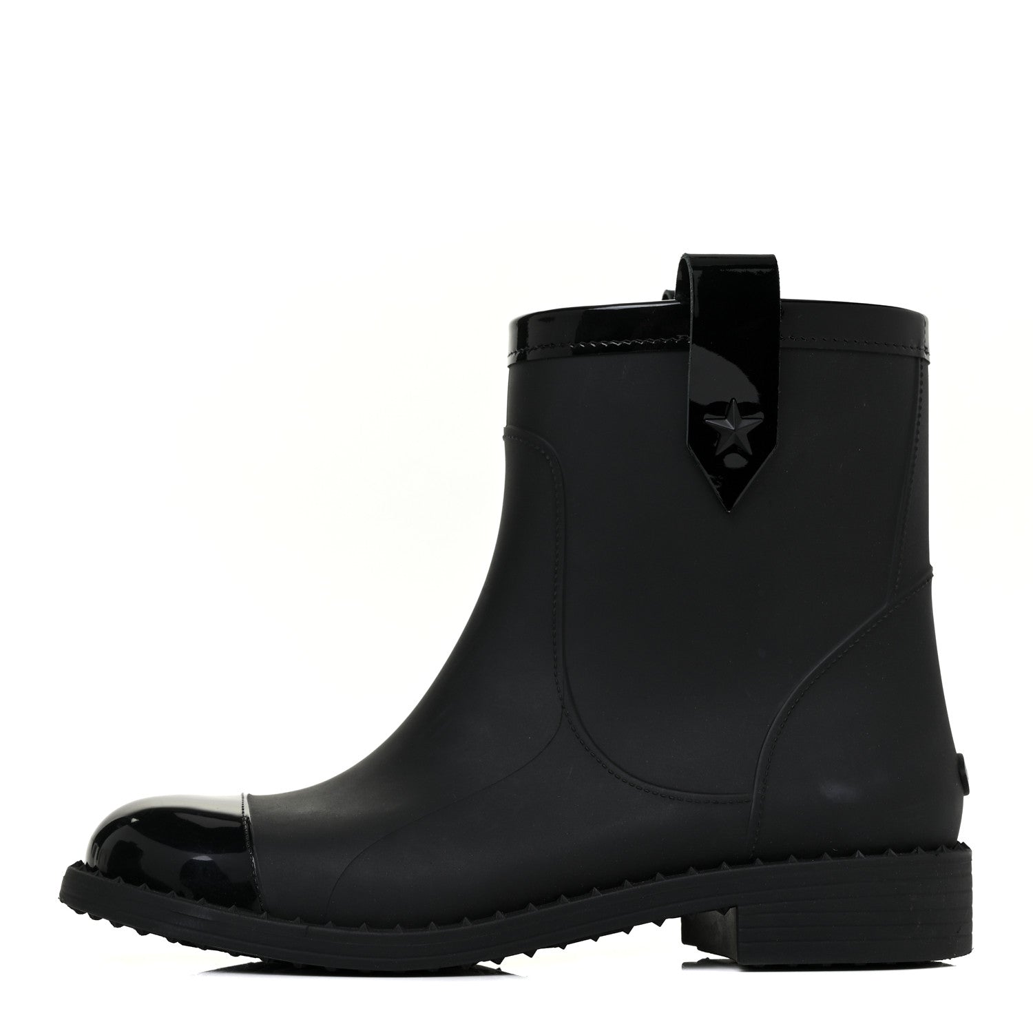 Jimmy Choo Rain Ankle Boots 39 Black 2 of 17