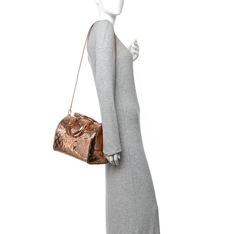 Monogram Miroir Speedy Bandouliere 25 Copper