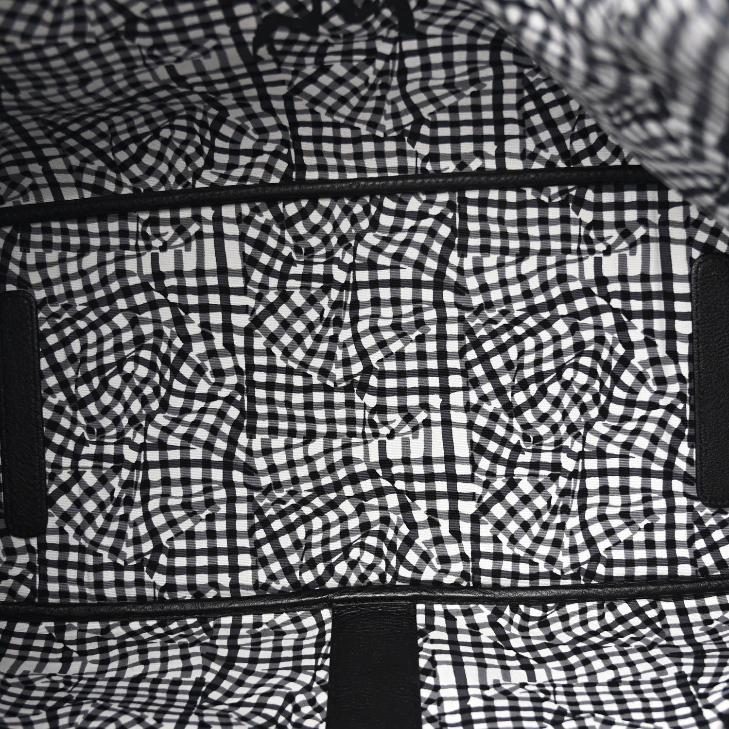 MCM Visetos Large Liz Reversible Shopper Tote Black 6 of 11