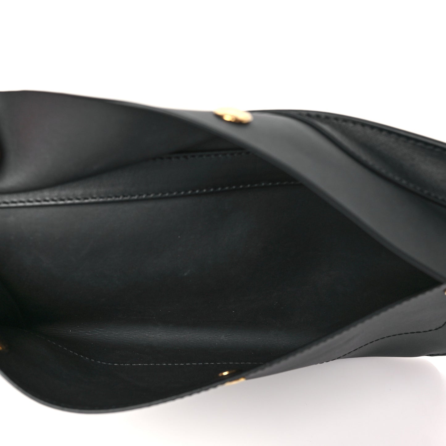 Calfksin Slim Belt Bag Black