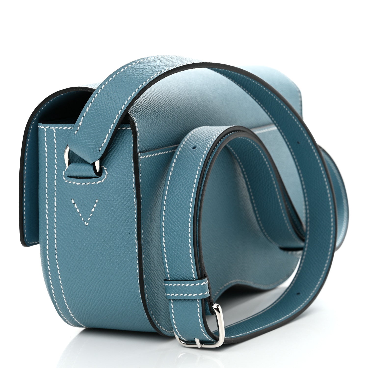 Hermes Epsom Della Cavalleria Elan New Blue Jean 3 of 11