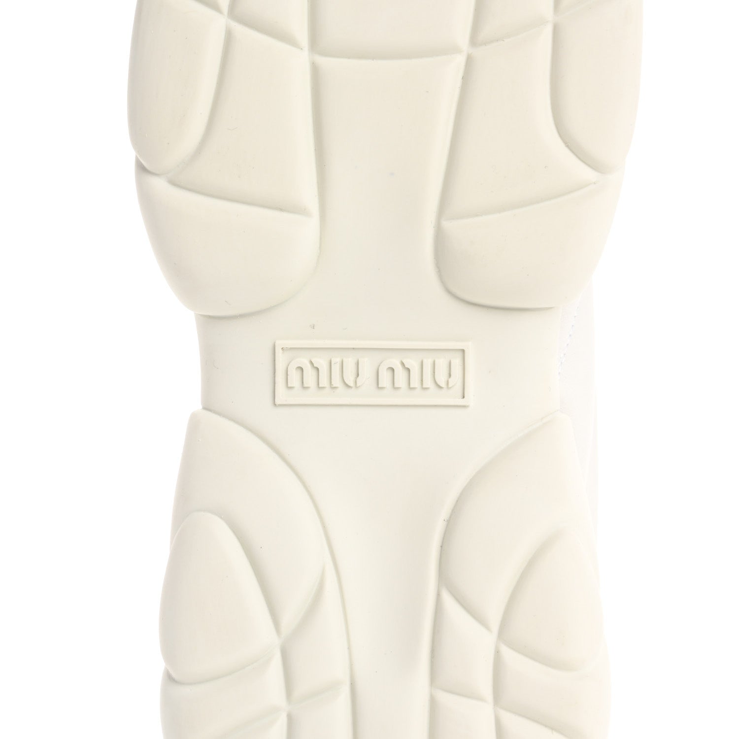 Miu Miu Nappa Quilted Sneakers 35 White 8 of 13