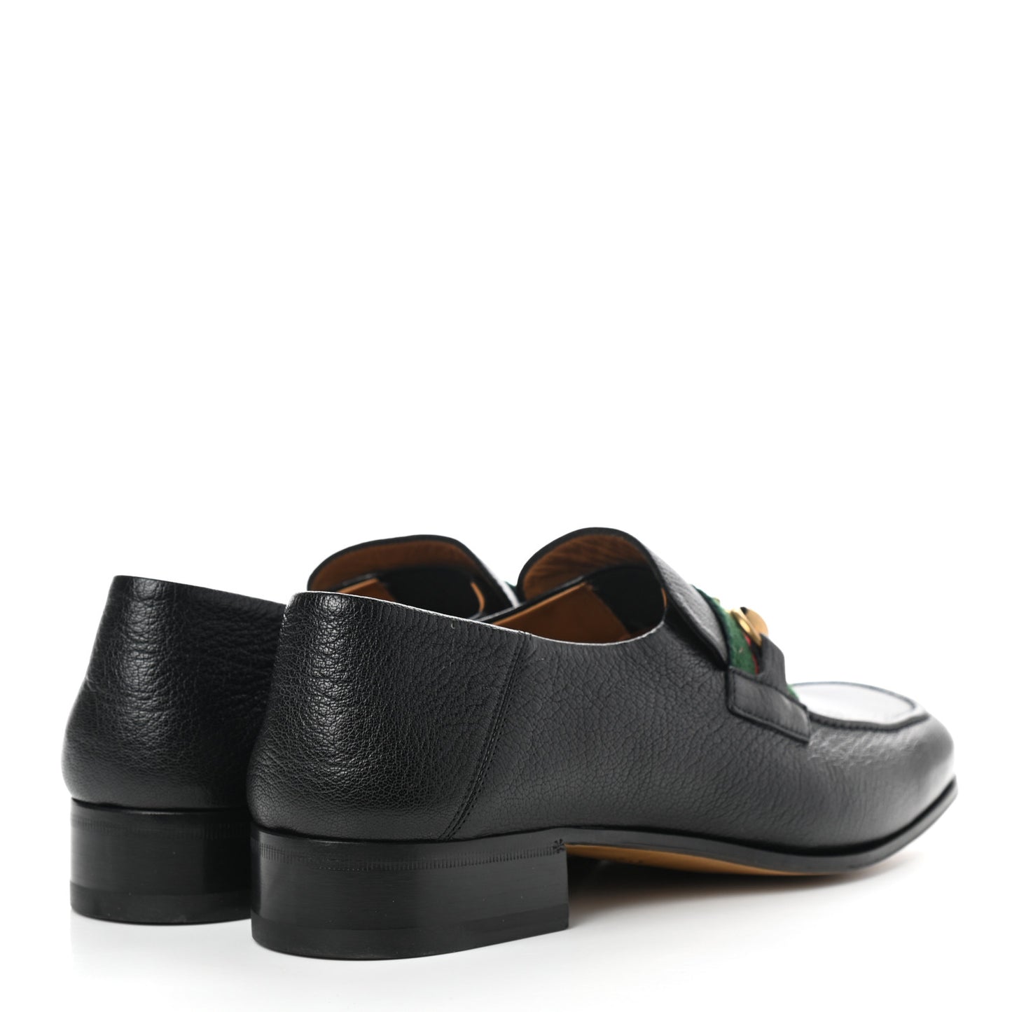 Havely Kid Web Mens Horsebit Loafers 8 Black
