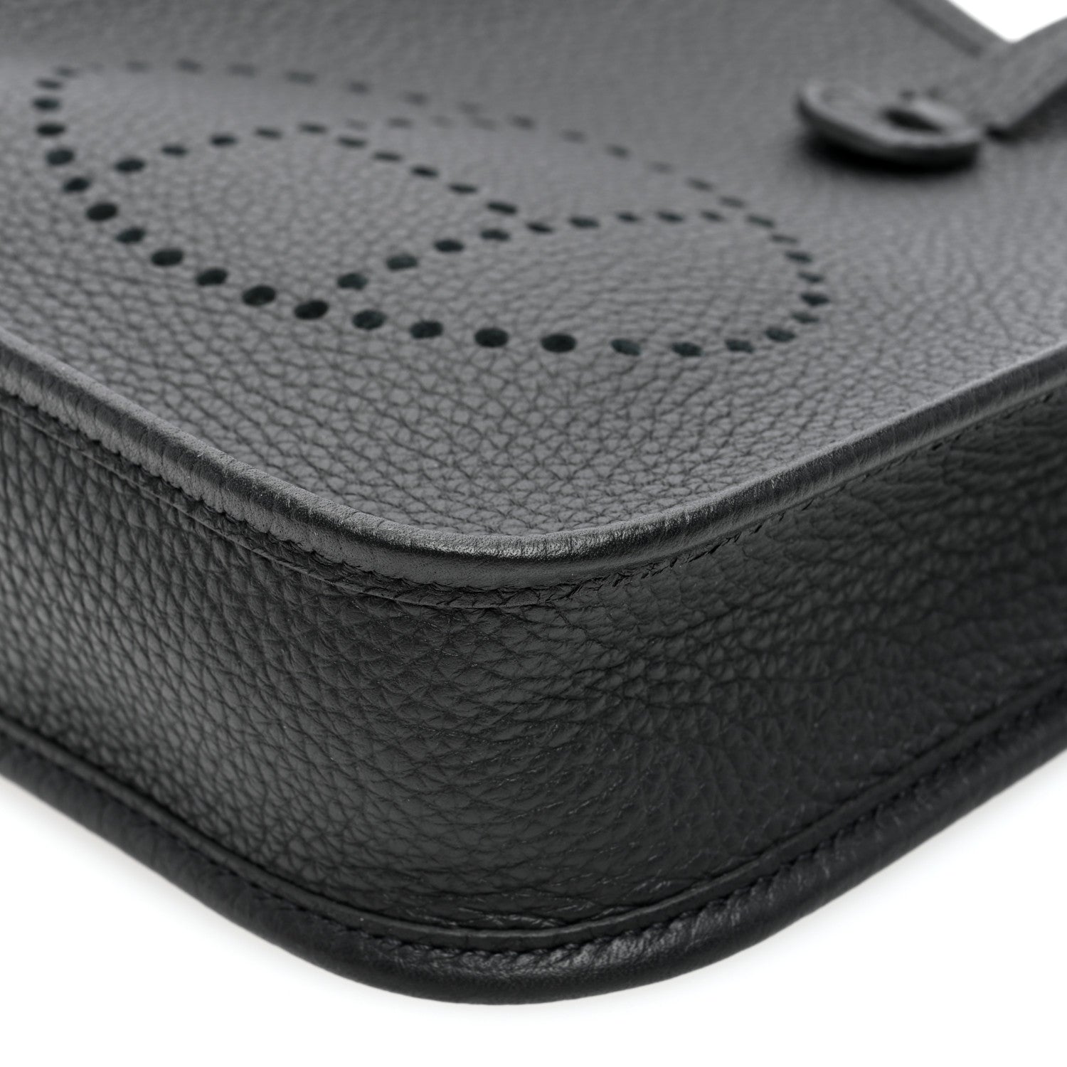 Hermes Taurillon Clemence Evelyne TPM Black 9 of 10