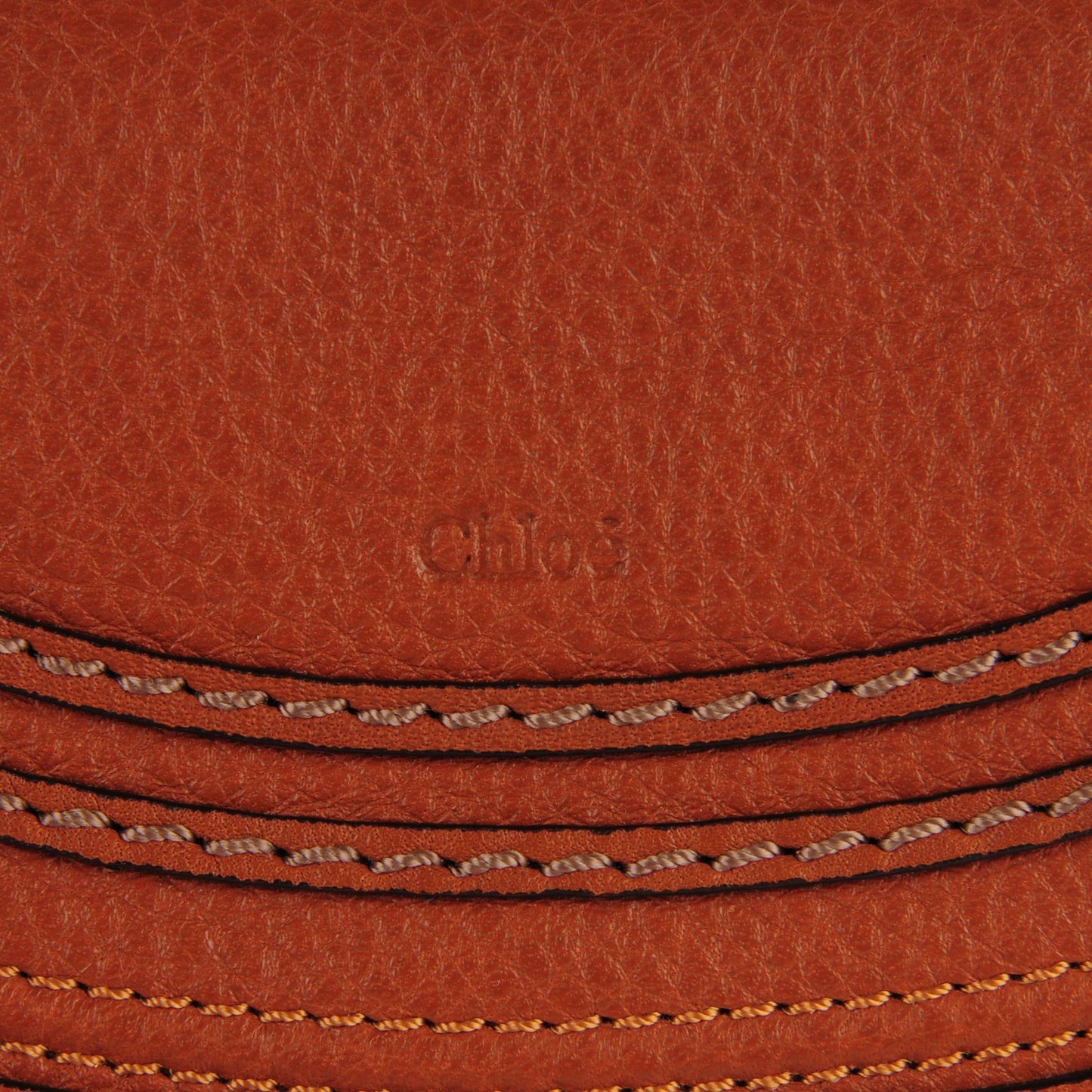 Calfskin Marcie Pochette Crossbody Bag Tan