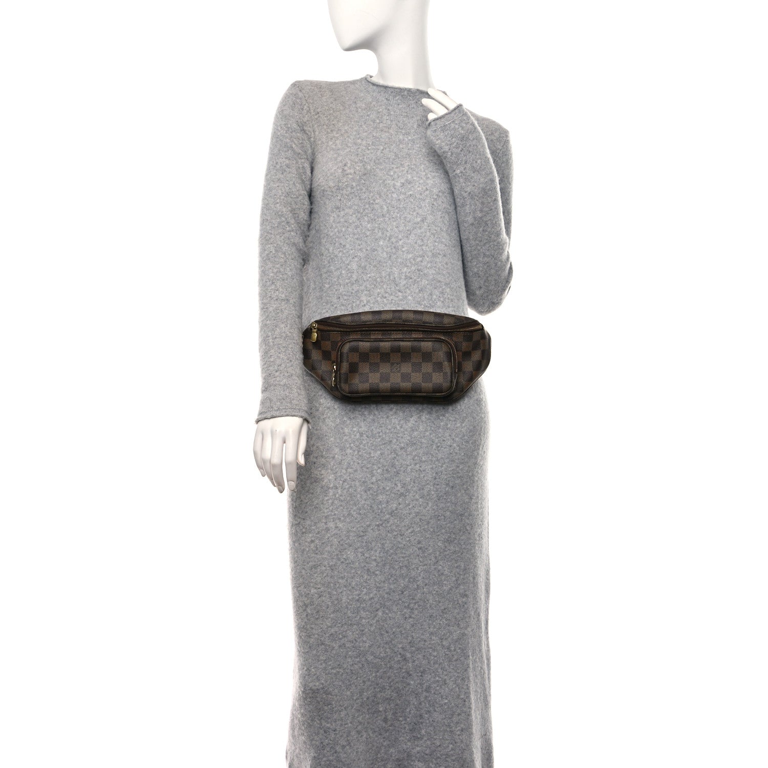 Louis Vuitton Damier Ebene Melville Bum Bag 3 of 9