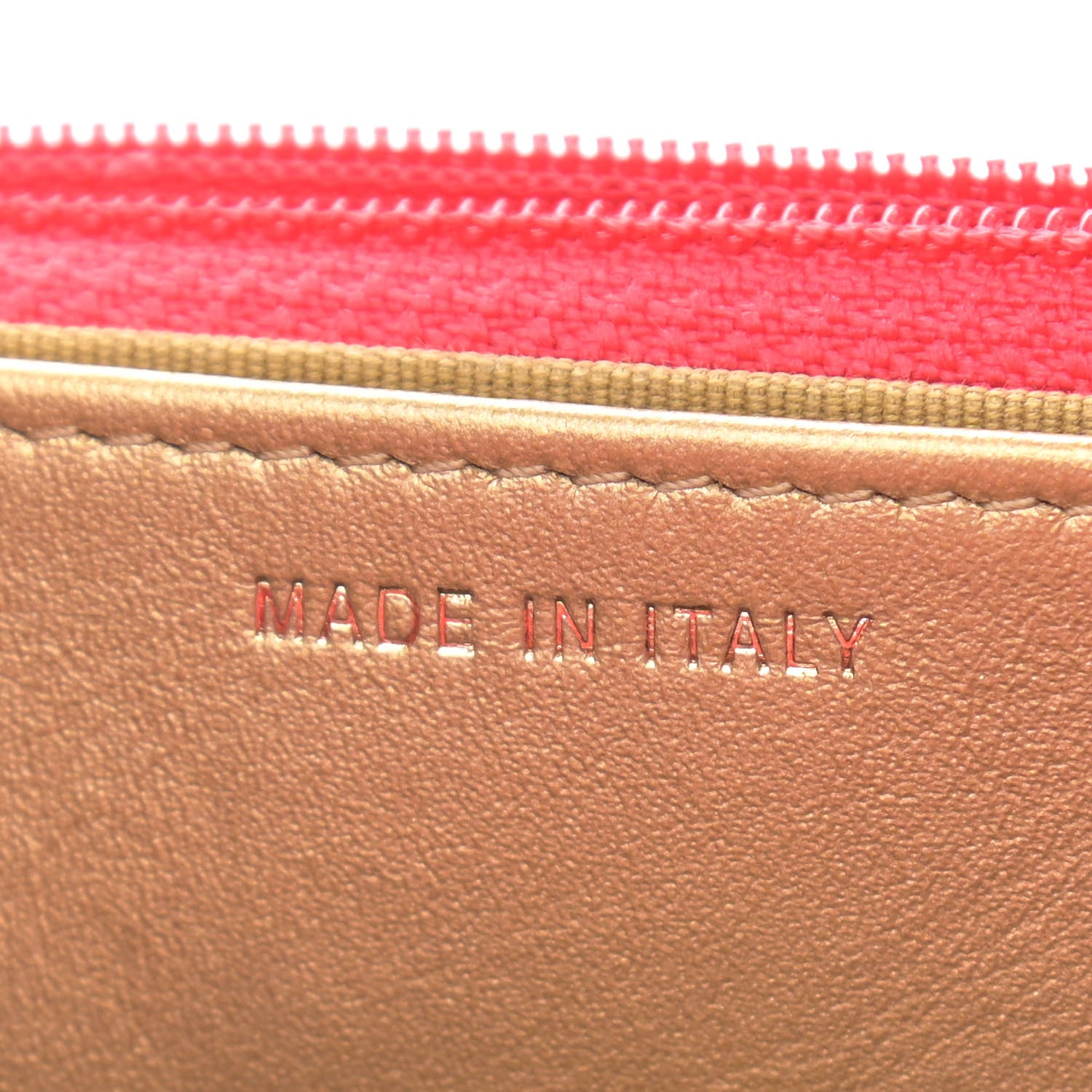 Chanel Lambskin Quilted CC Pearl Crush Wallet on Chain WOC Red 6 of 12
