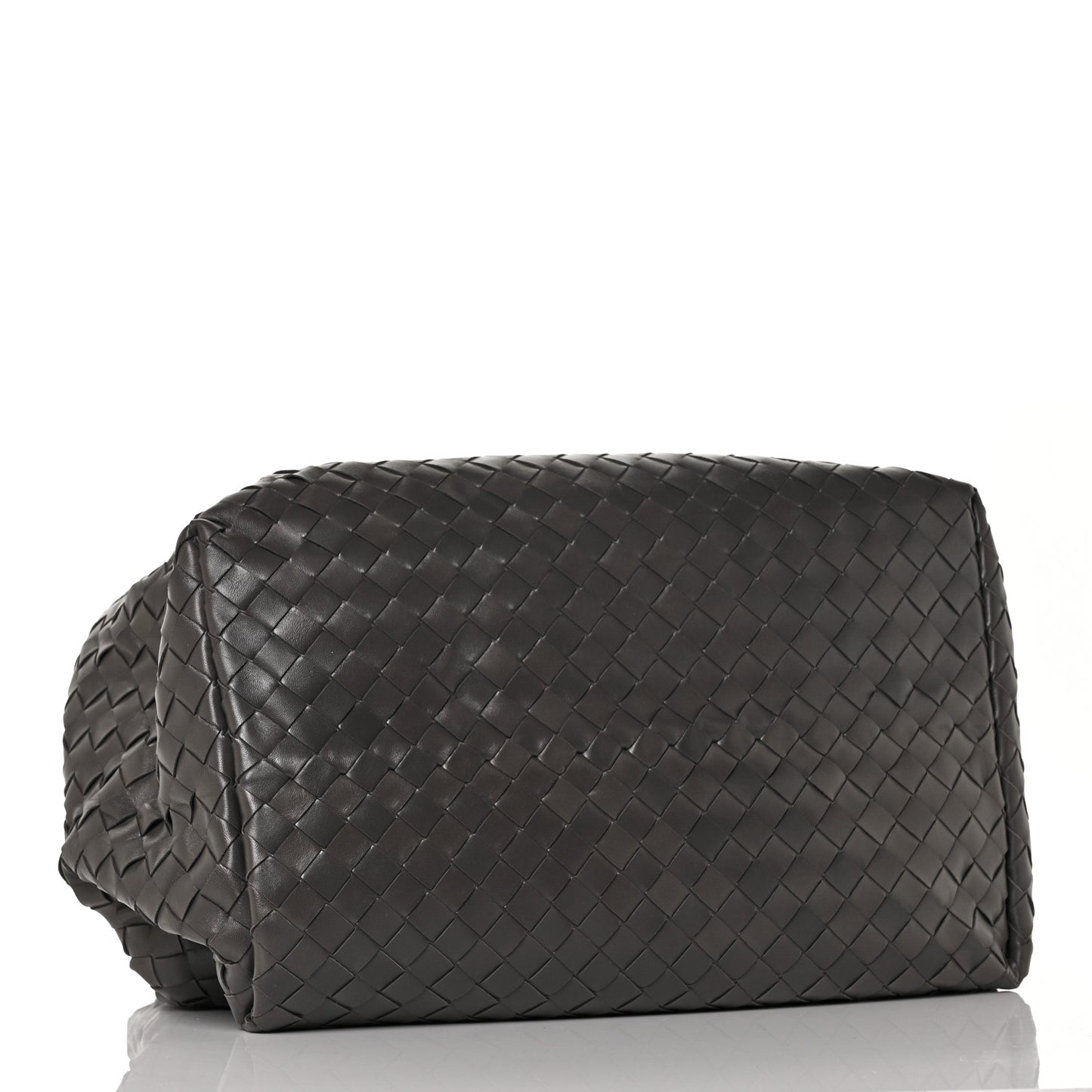 Nappa Intrecciato Tote Light Grey