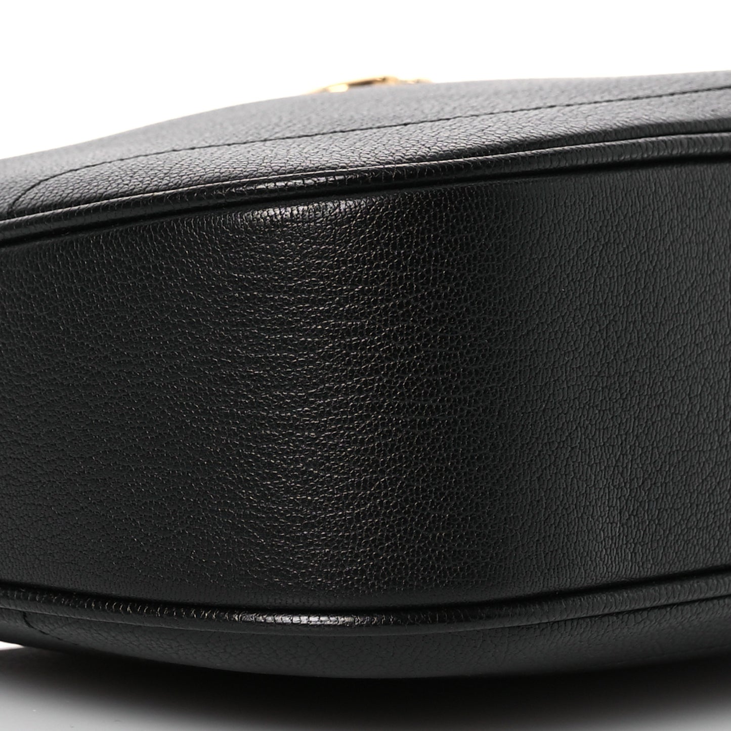 Goatskin Small Aphrodite Shoulder Bag Black