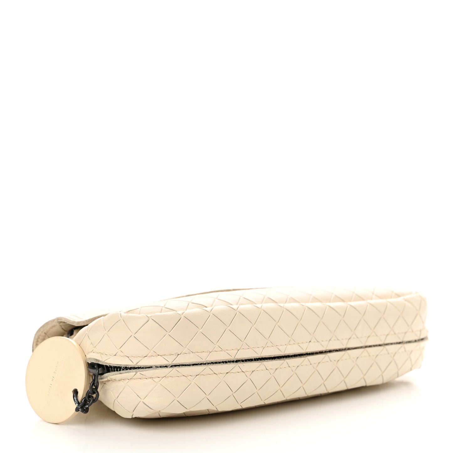 Nappa Intrecciato Mini Messenger Bag White