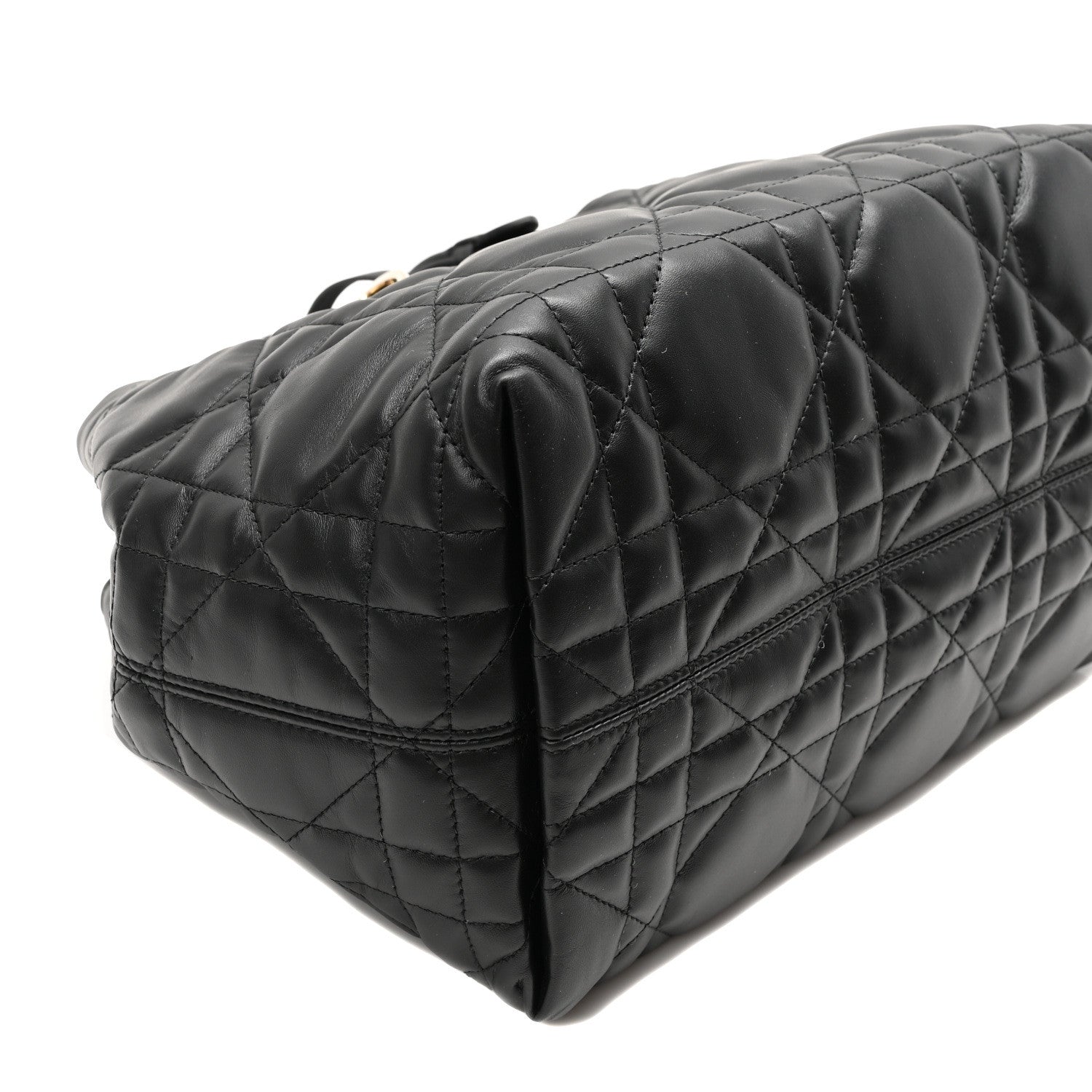 Christian Dior Calfskin Macrocannage Medium Toujours Black 10 of 11