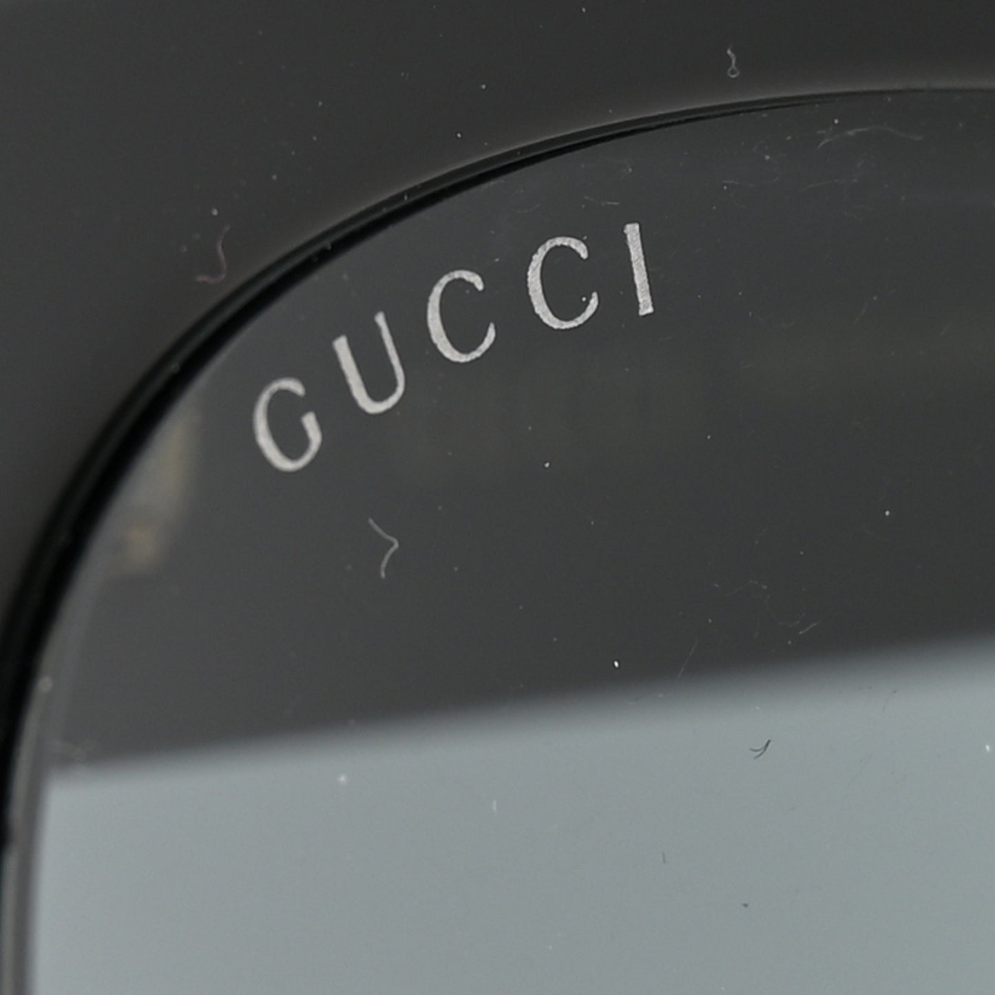 Acetate Round Sunglasses GG 0035S Black