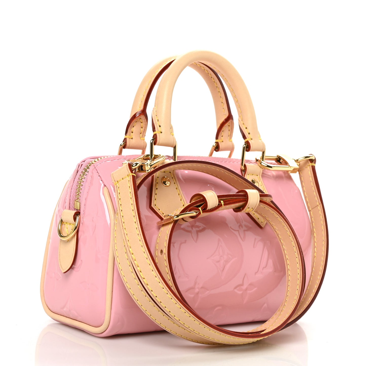 Vernis Monogram Nano Speedy Mochi Pink