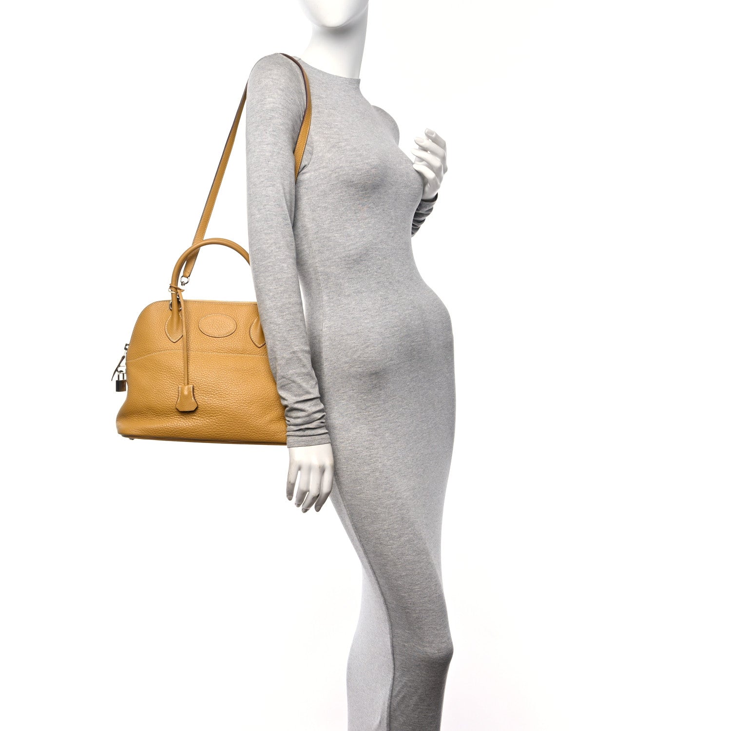 Hermes Taurillon Clemence Bolide 31 Curry 2 of 9