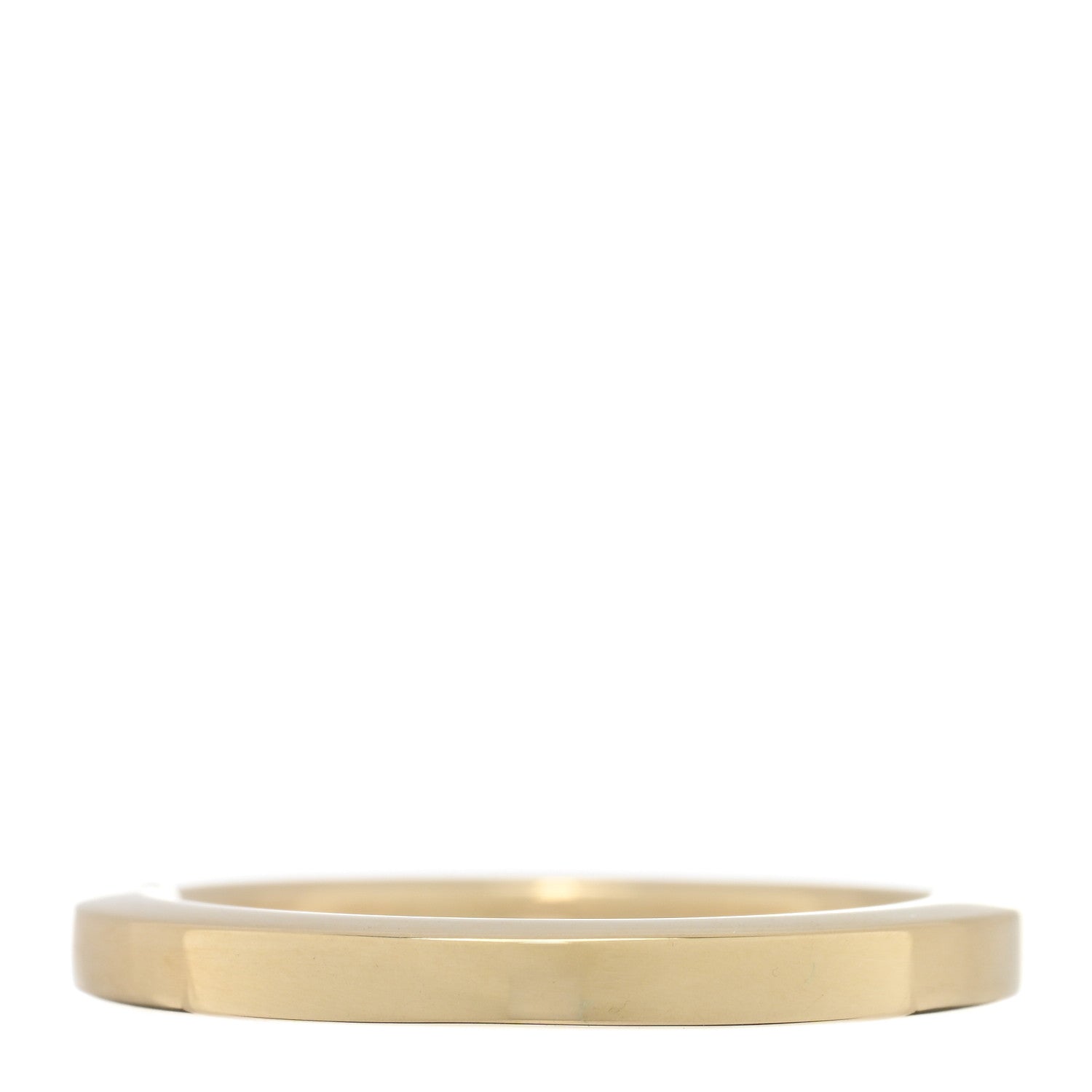 Tiffany 18K Yellow Gold Lock Ring 61 9.5 3 of 5