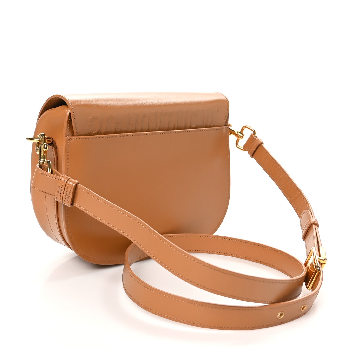 Box Calfskin Medium Bobby Flap Camel