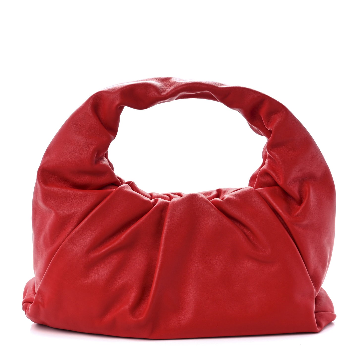 Smooth Butter Calfskin Small The Shoulder Pouch Red