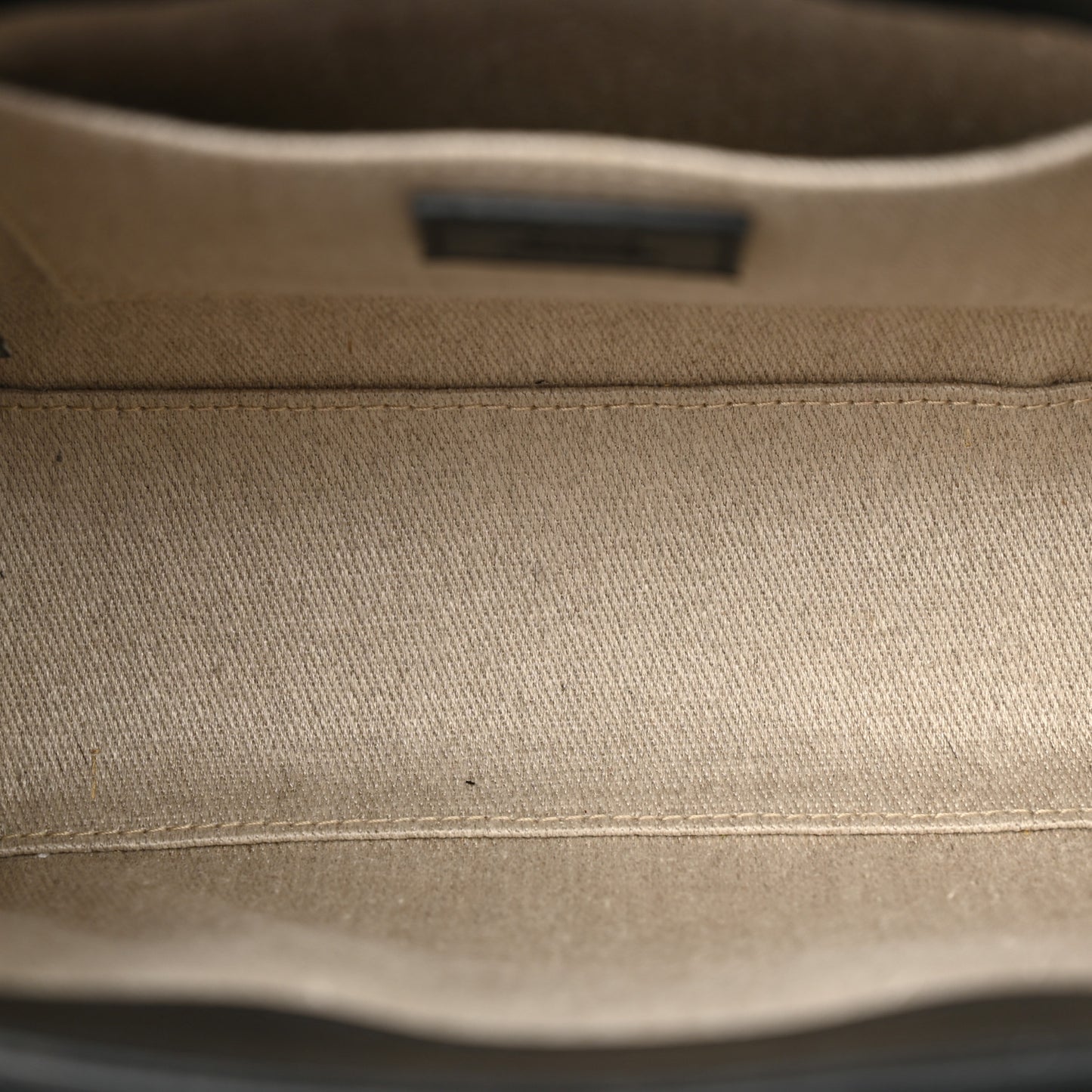 Calfskin Small Woody Tote Black
