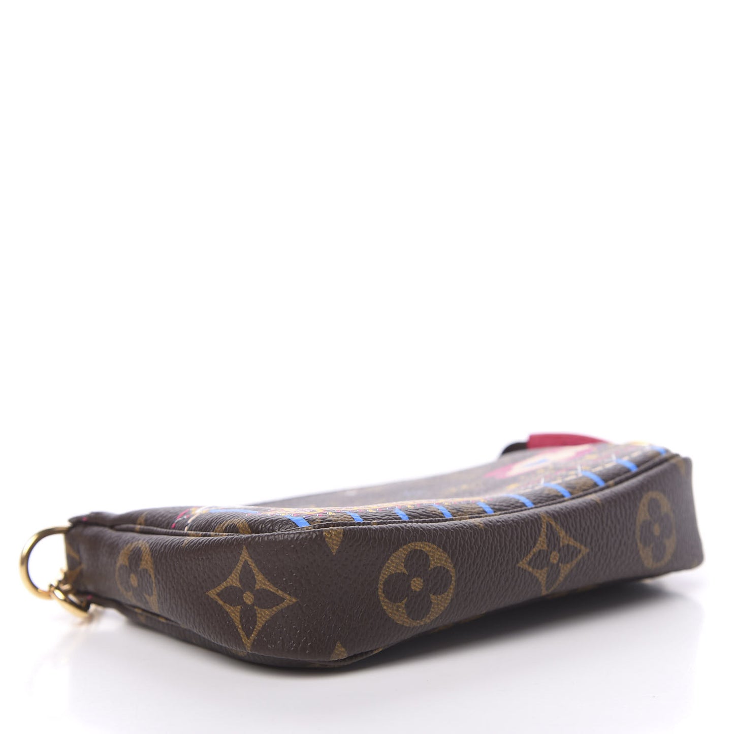 Monogram 2020 Christmas Animation Roller Coaster Mini Pochette Accessories Pivoine