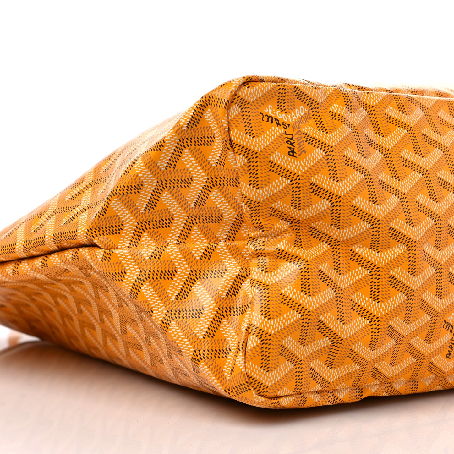 Goyardine Saint Louis PM Yellow