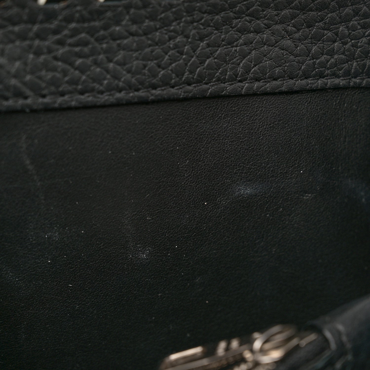 Louis Vuitton Taurillon Braided Capucines MM Black 10 of 12