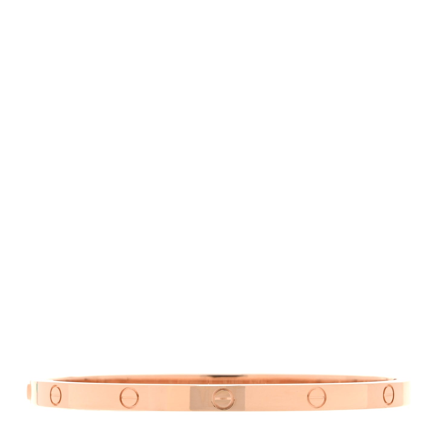 18K Pink Gold Small LOVE Bracelet 15