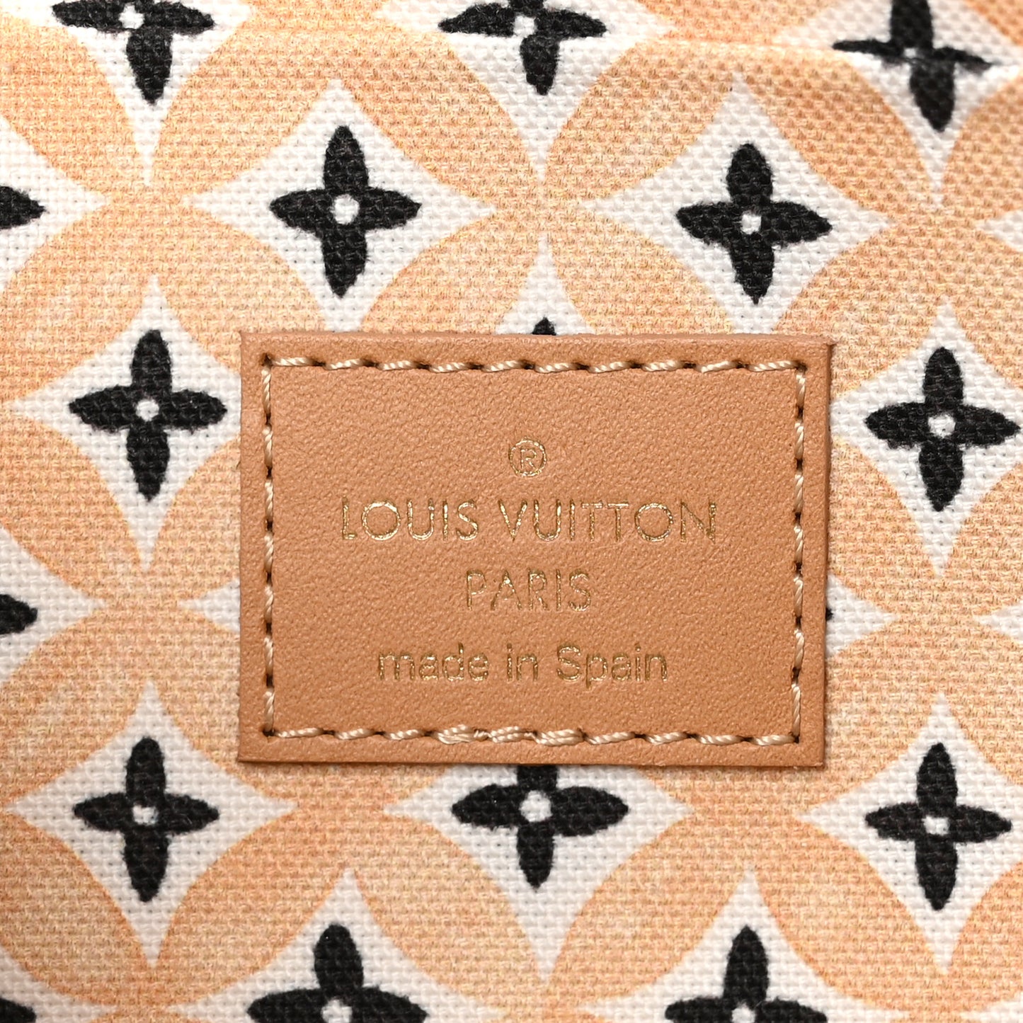 Monogram Giant By The Pool 2.0 Felicie Pochette Chain Wallet Beige