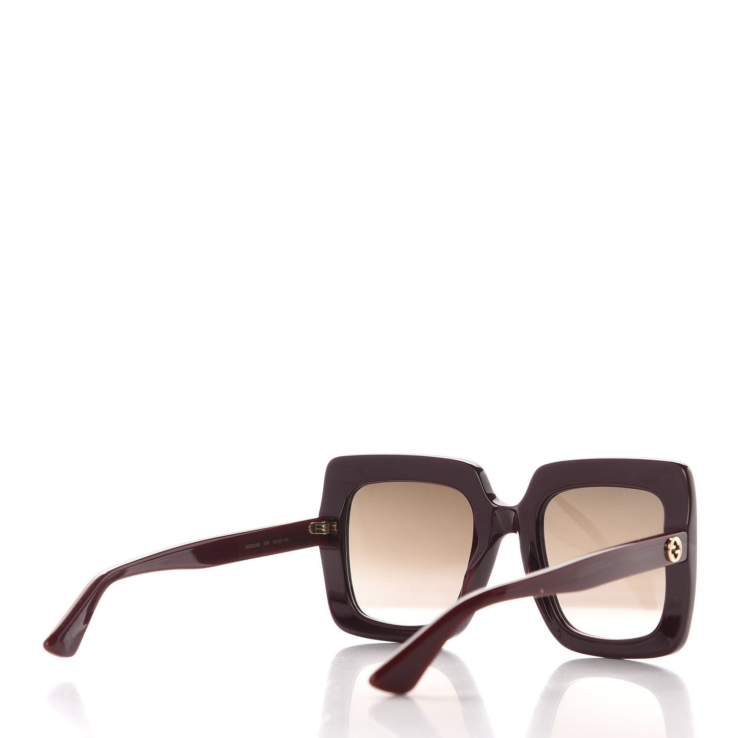 Acetate Oversize Sunglasses GG0328S Red