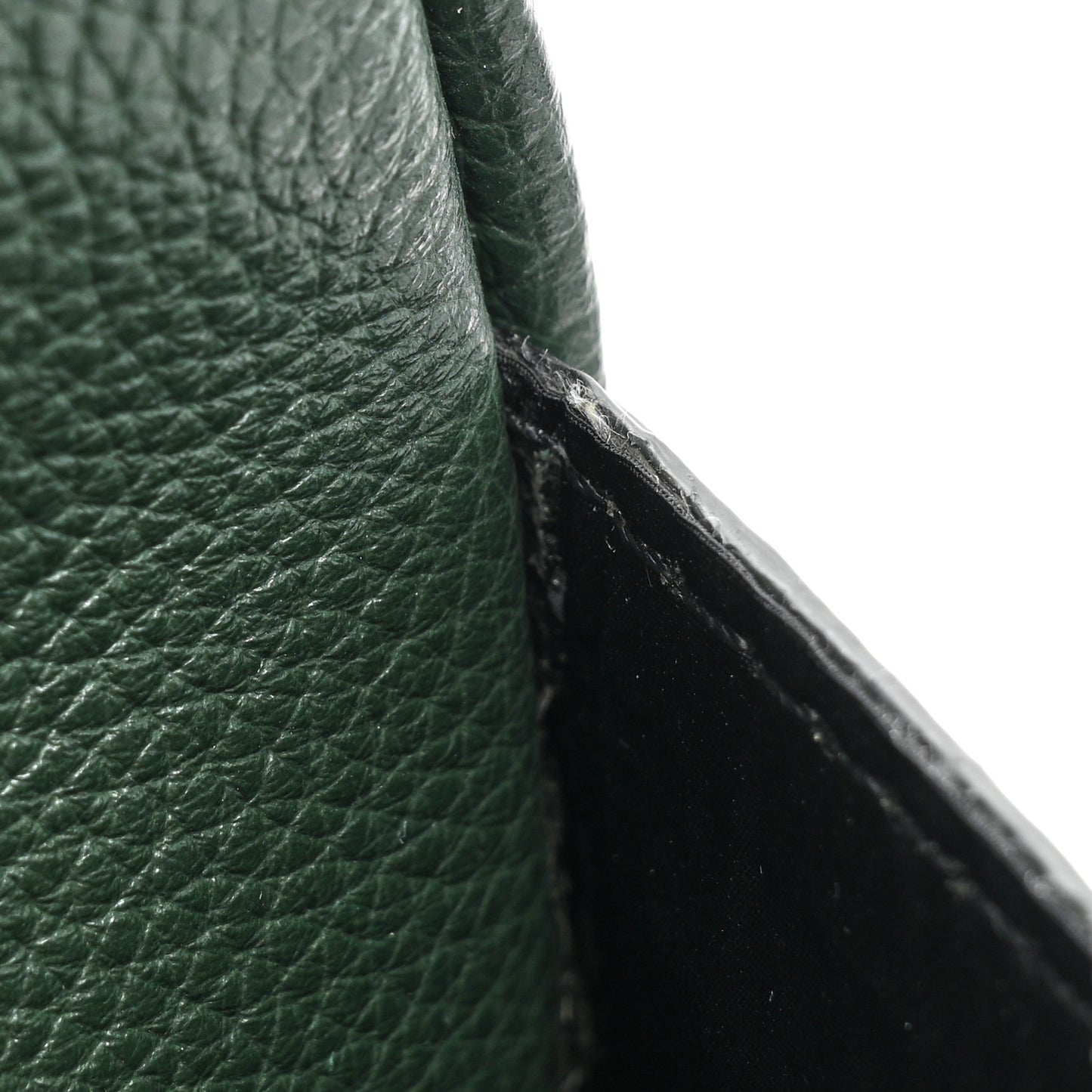 Grained Calfskin Small Medusa Messenger Bag Green