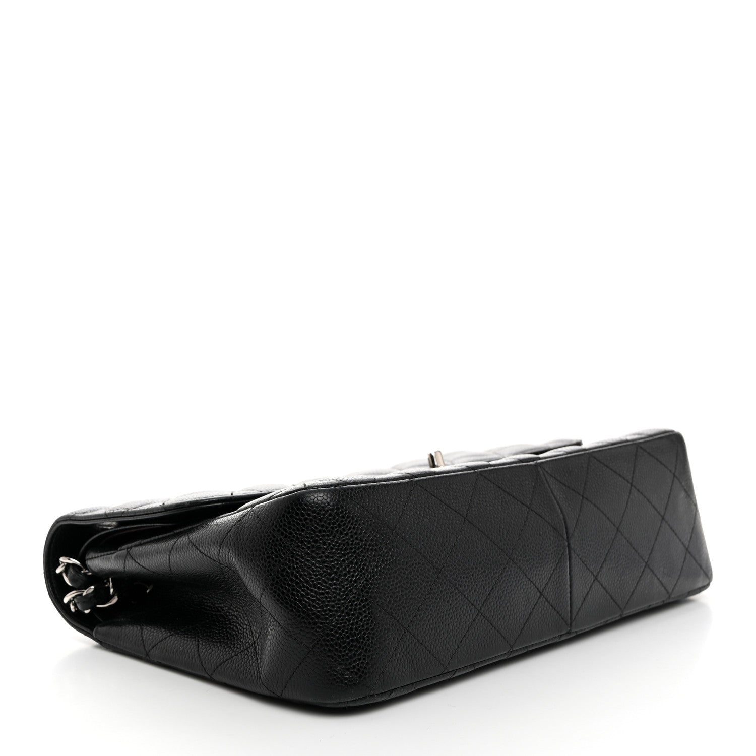 Chanel Caviar Quilted Jumbo Double Flap Black 4 of 10