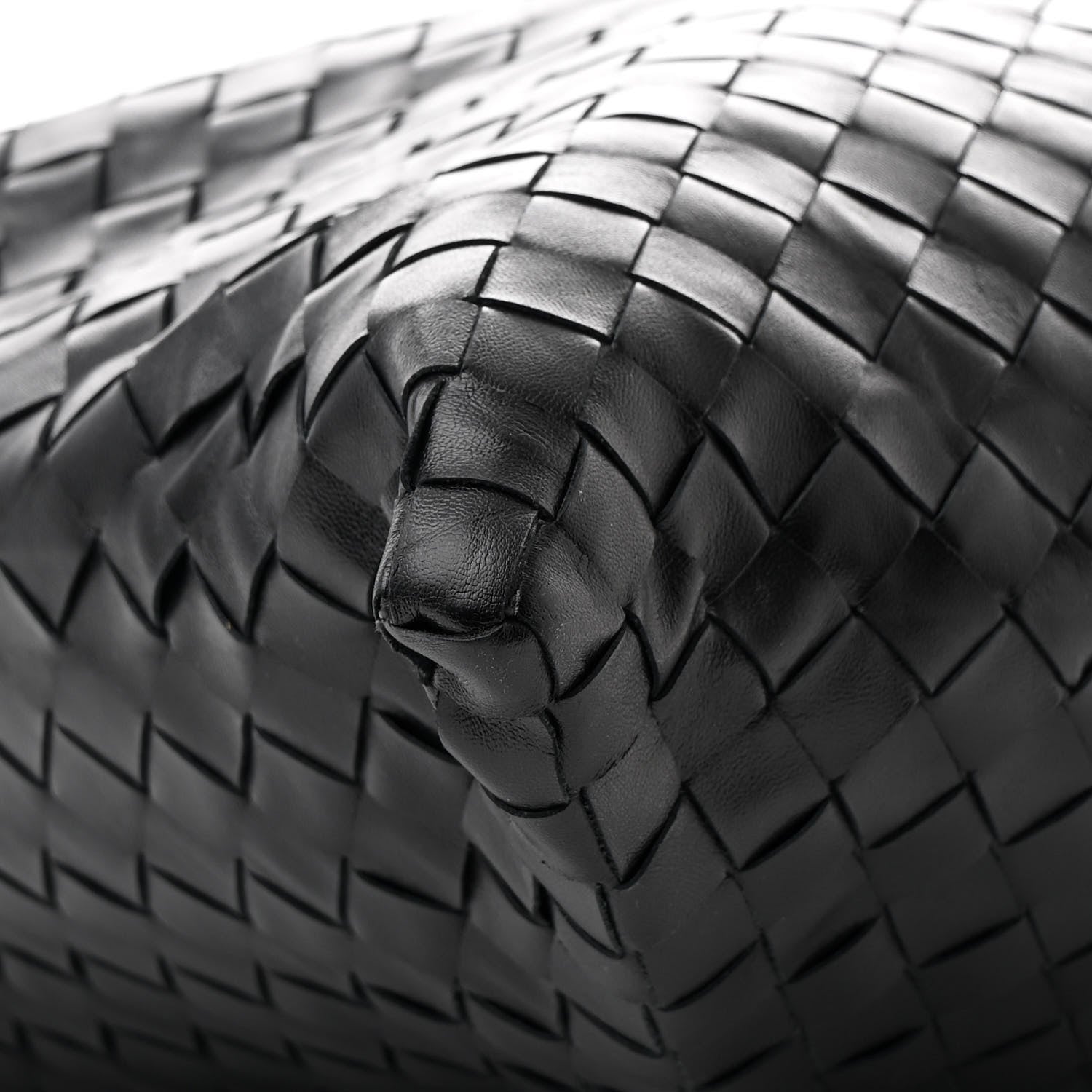 Bottega Veneta Calfskin Intrecciato Large Hop Ebano 9 of 10