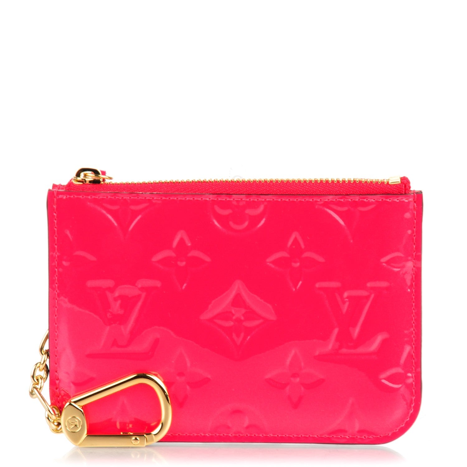 Louis Vuitton Vernis Key Pouch Hot Pink 159516 – FASHIONPHILE