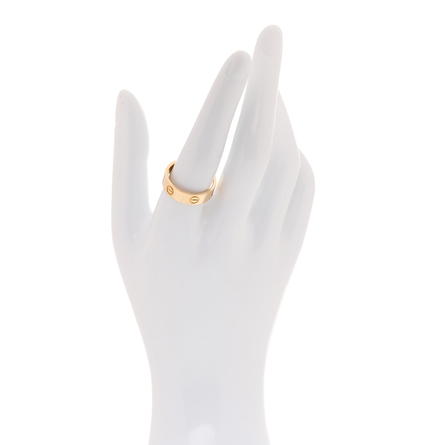 18K Yellow Gold 5.5mm LOVE Ring 58 8.5
