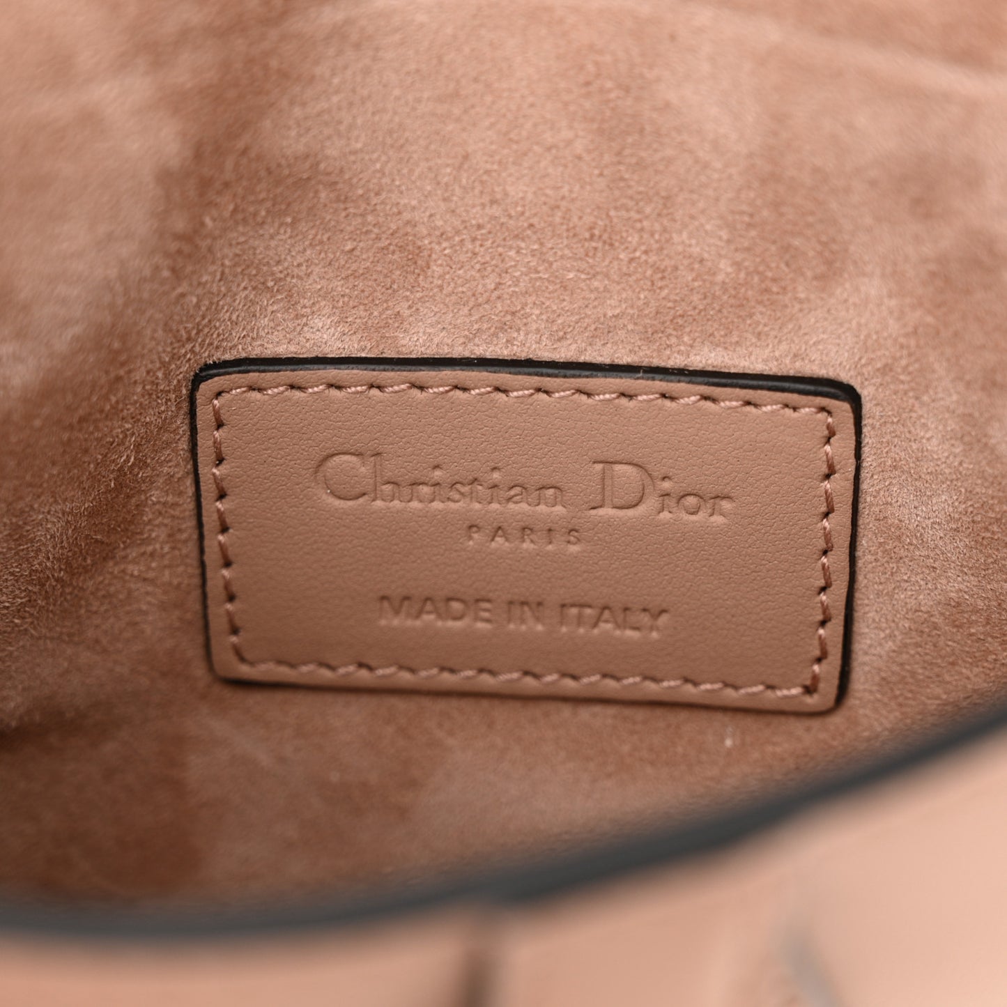 Ultra Matte Calfskin Saddle Belt Bag Rose Des Vents
