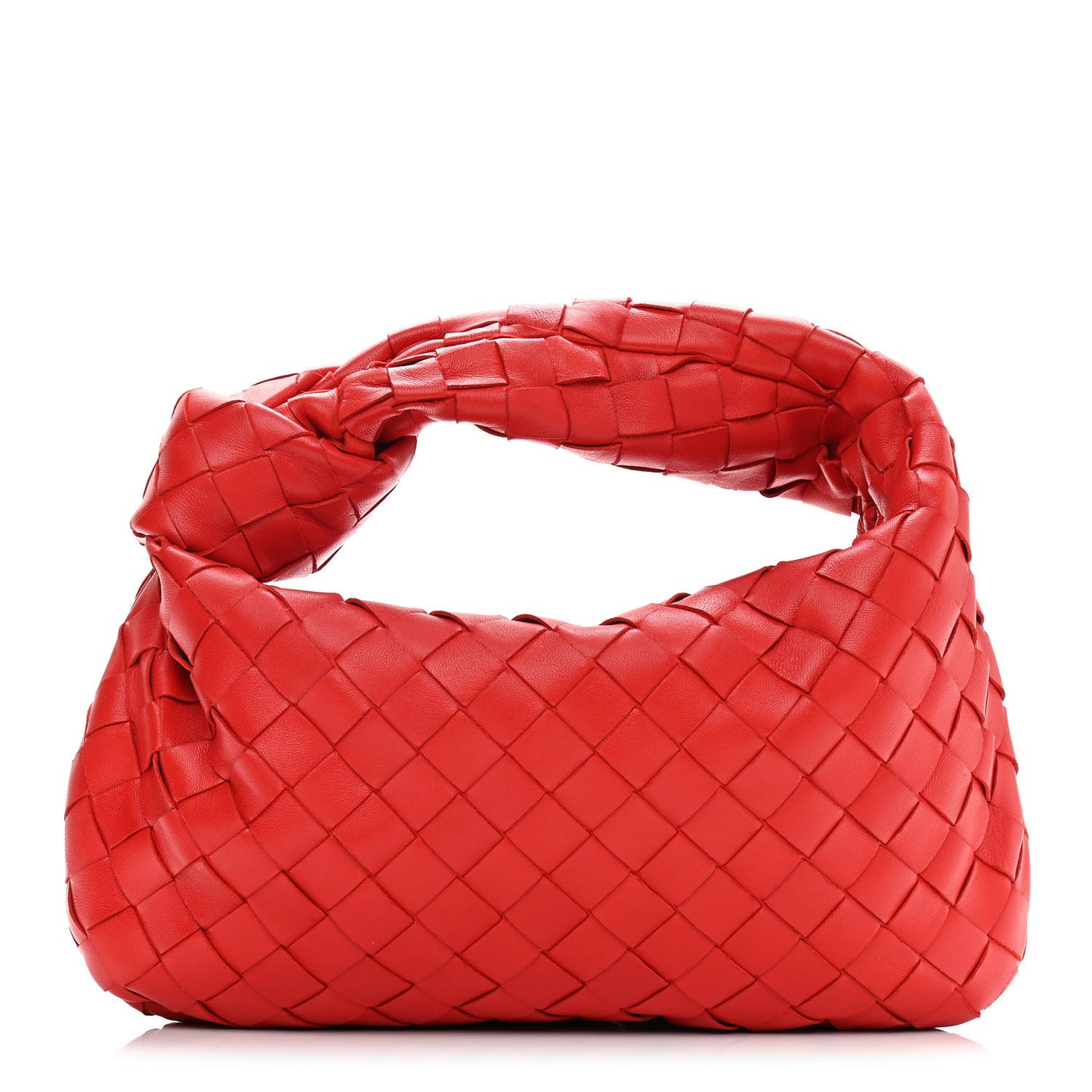 Nappa Intrecciato Mini Jodie Red